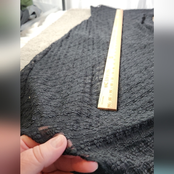 Women's Bow Lace Midi Dress - Wild Fable Black S - Picture 12 of 16